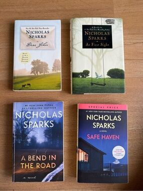 Nicholas Sparks Book Lot of 4